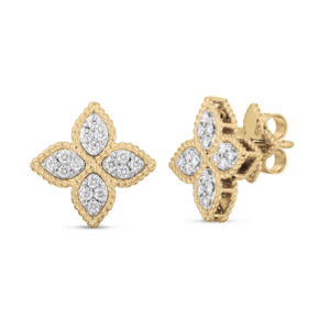 BOUCLES D'OREILLES Roberto Coin Princess Flower