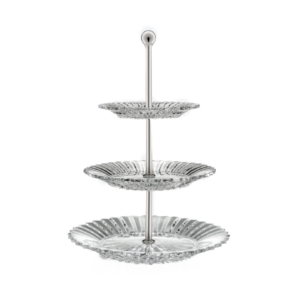 serviteur 3 plateaux Mille Nuits de Baccarat