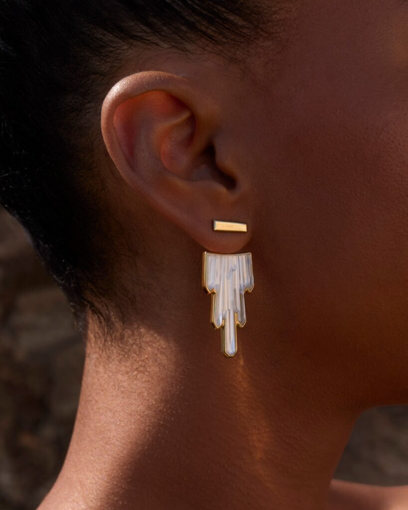 boucles d'oreilles lalique terramineral