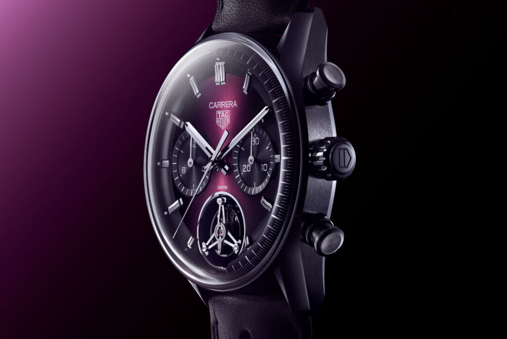 TAG Heuer Carrera Chronograph Tourbillon violet