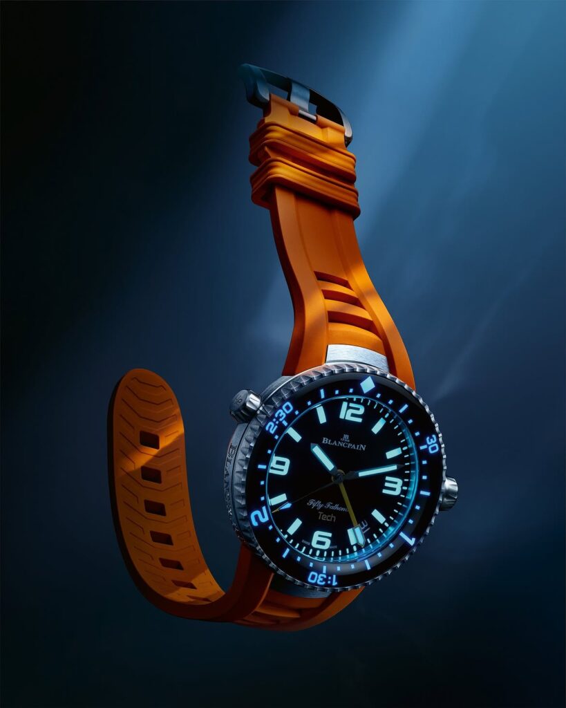 blancpain fifty fathoms superluminova 